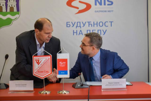 NIS sa Vojvodinom potpisao ugovor o sponzorstvu