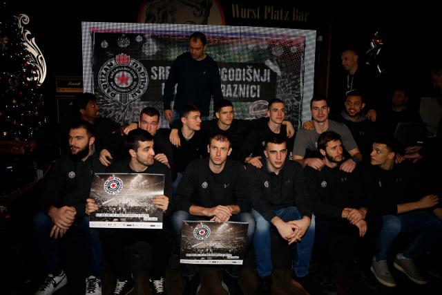 Partizan predstavio kalendar za 2018 (FOTO)