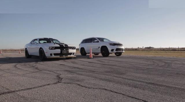 "Muscle car" vs SUV – ko je brži? (VIDEO)