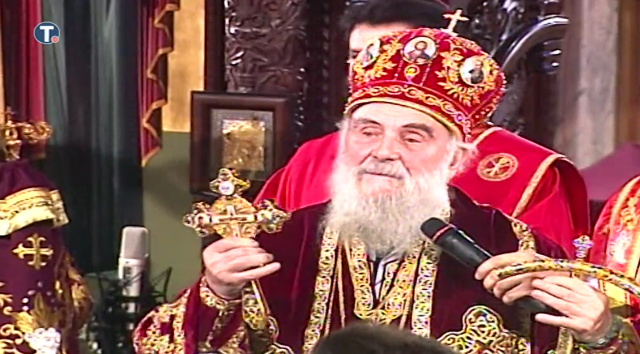 "We are grateful to Lord for giving us Vucic" - patriarch