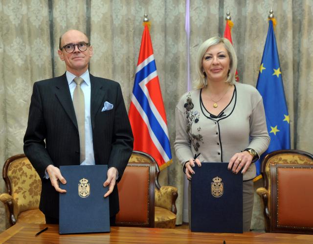 Value of Norway's grants to Serbia exceeds EUR 100mn