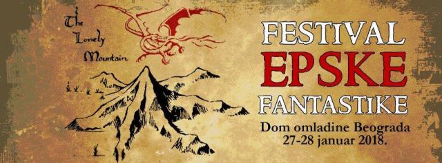 Festival epske fantastike 27. i 28. januara u Domu omladine Beograda