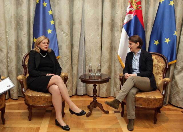EU commissioner for regional policy visits Belgrade