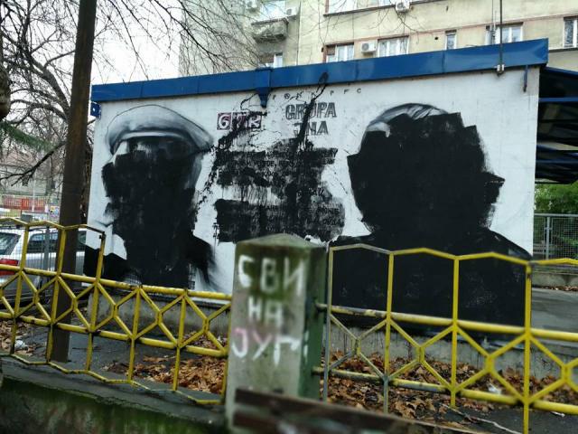 Vandalizam u BG: Uništeni murali Radoviæa, Brkiæa
