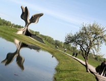 The Jasenovac memorial at the site of the former death camp (Tanjug, file)