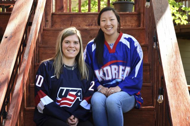Sestre hokejašice na Igrama – jedna Amerikanka, druga Korejka