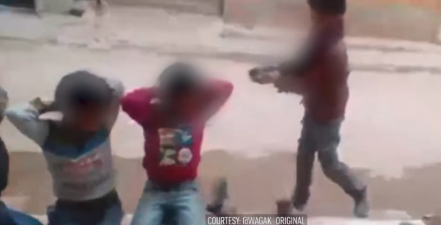 Jeziv snimak: Deca se "igraju" egzekucije uz "Alahu akbar"