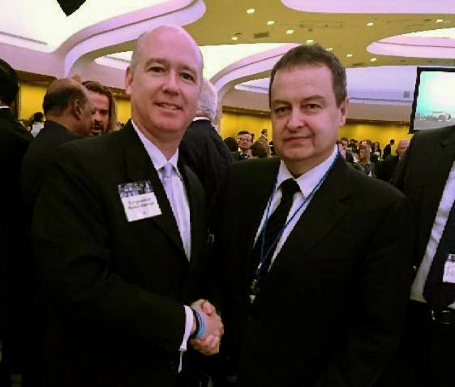 Dacic attends Prayer Breakfast, meets with US officials