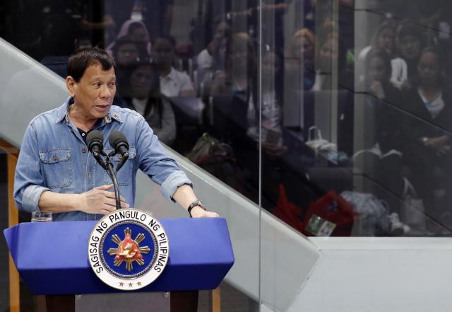Duterte ponovo izjavom šokirao svet