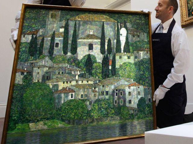 Nestala Klimtova slika naðena u ormanu pokojne penzionerke