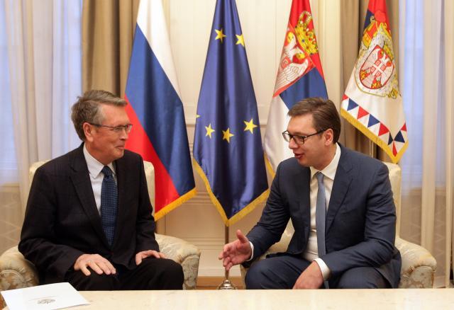 "I have warm memories of our meeting," Putin tells Vucic