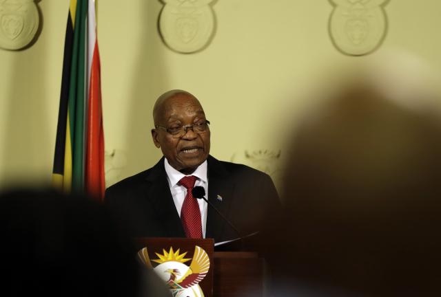 Zuma podneo ostavku