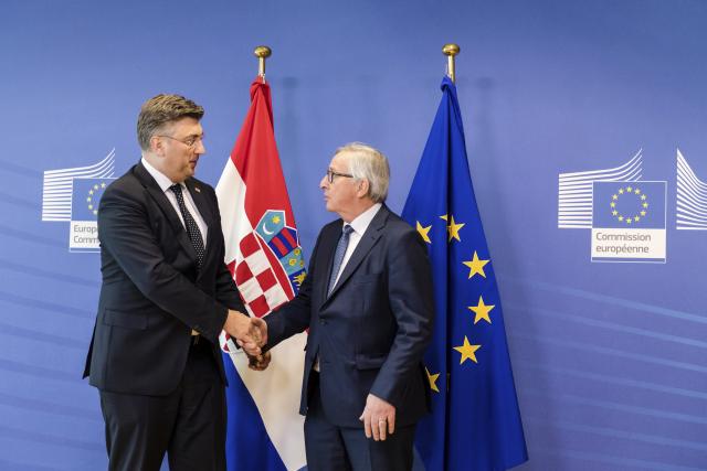 Plenković pred Junkerom: Nemamo nameru da popuštamo Srbiji