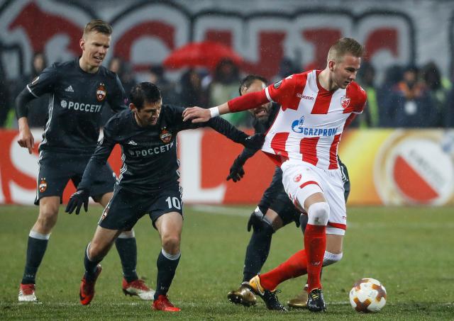 CSKA se mučio u napadu – bez golova pred Zvezdu