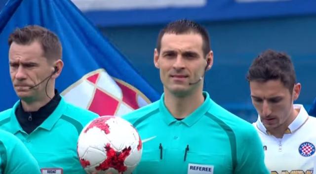 Hajduk slavio na Maksimiru, sudija "MVP"