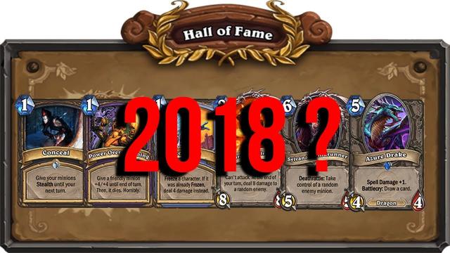 Hearthstone: Koje æe karte u Hall of Fame?