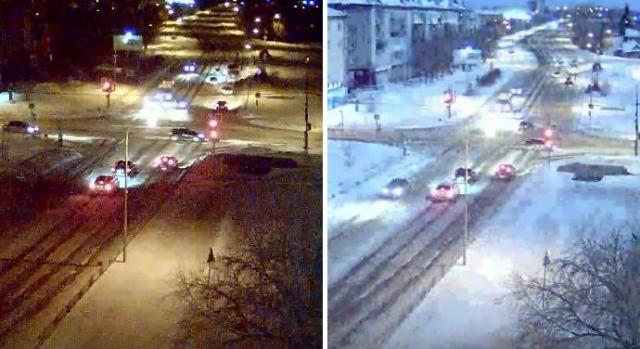 Nadrealan snimak s Urala: Noć se u trenutku pretvorila u dan