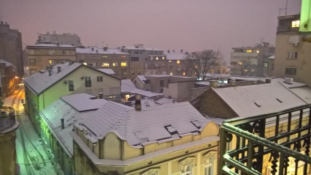 Proleæna meæava u Beogradu, jak sneg naredna 24h FOTO