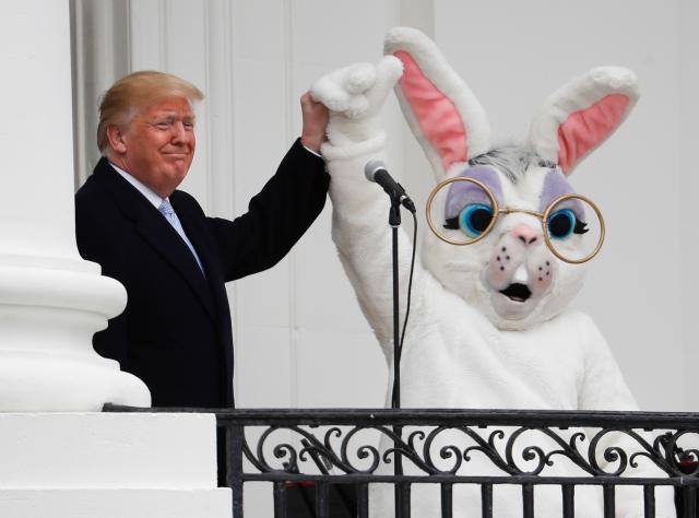Tramp oznaèio poèetak kotrljanja uskršnjih jaja u SAD / FOTO
