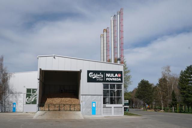 Kompanija Carlsberg Srbija predstavila kotlarnicu na biomasu