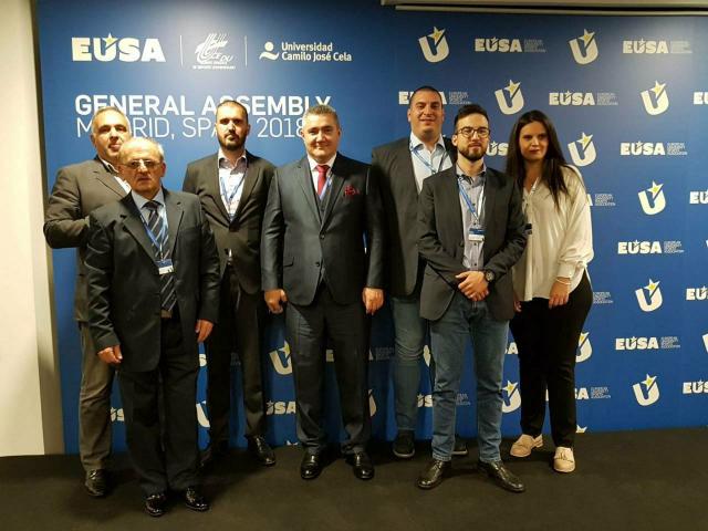 Skupština EUSA u Madridu: Podrška i aplauzi Beogradu