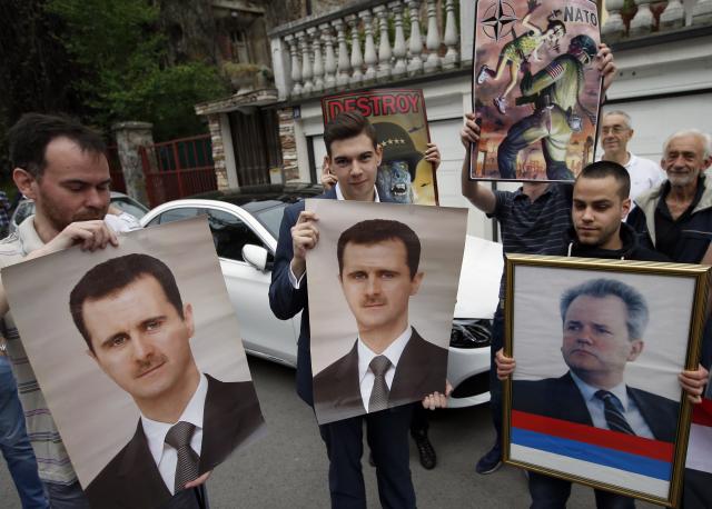 AP iz Beograda: Asad, Miloševiæ, Putin... / FOTO