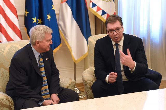 Vucic speaks with US ambassador after attack on Syria