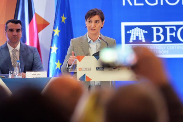 "Snažna podrška Vlade Srbije regionalnoj saradnji"