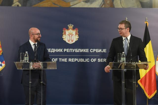 Serbian president: Belgian PM "brought new proposals"