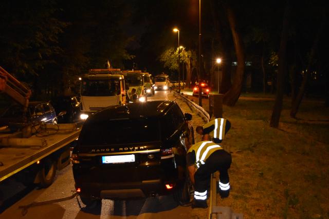 Policija "oèistila" Ušæe - odneto 100 kola bahatih vlasnika