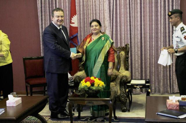 Dacic talks Kosovo, economic cooperation as he visits Nepal