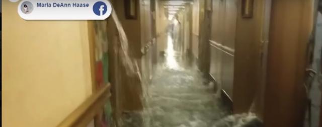 Poplava na kruzeru kao u "Titaniku"/ VIDEO