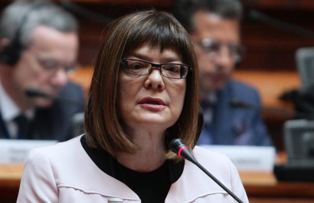 Blic: Gojkovićeva ima podršku da postane ministarka