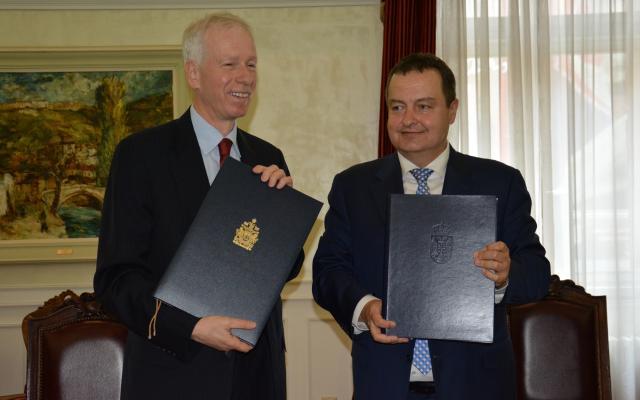 Serbia and Canada sign air transport agreement