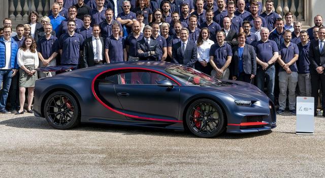 Bugatti slavi jubilej – stoti Chiron izašao iz fabrike