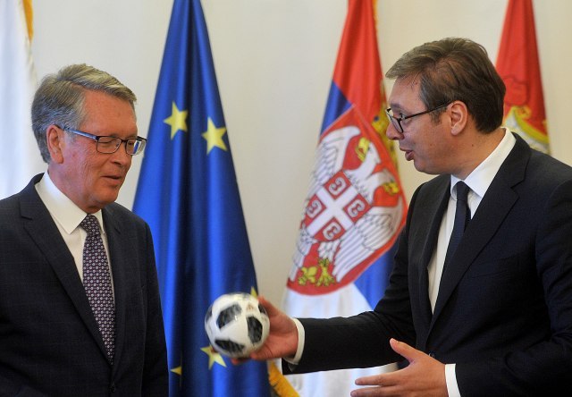 Russian support is unquestionable, Serbian president told