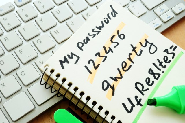 Šest najčešćih grešaka koje ljudi prave sa lozinkama