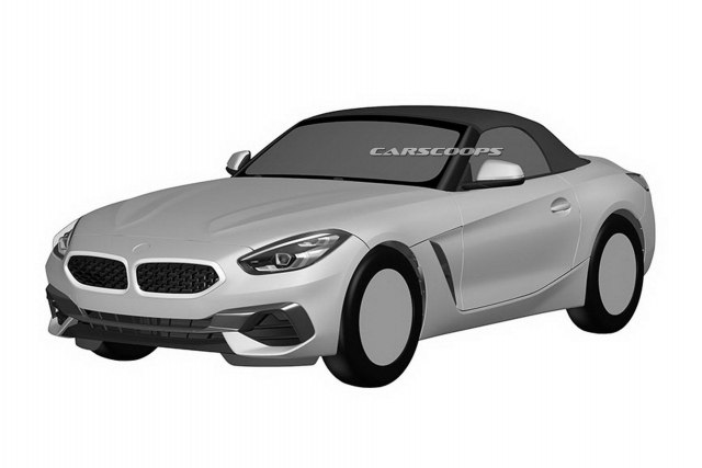 Patentni crteži otkrivaju novi BMW Z4 (FOTO)