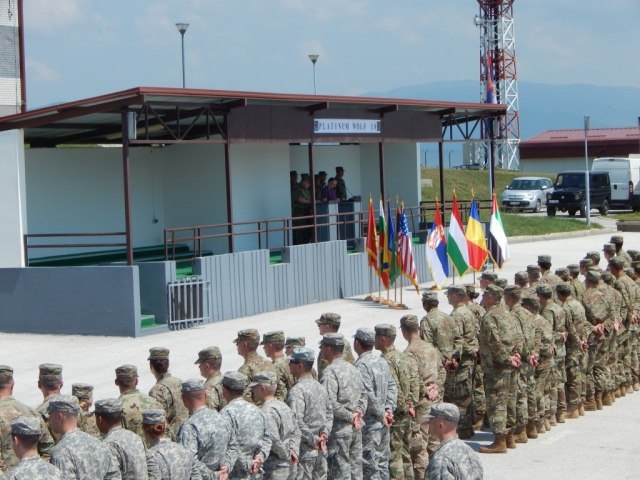 US, UK, UAE taking part in military exercise in Serbia