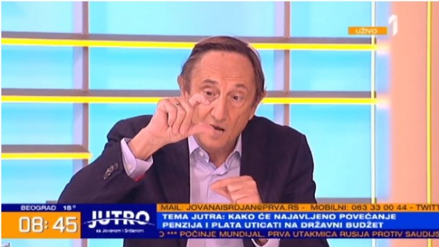 Petrović objasnio: Šta po ukidanju, kolike će biti penzije? VIDEO