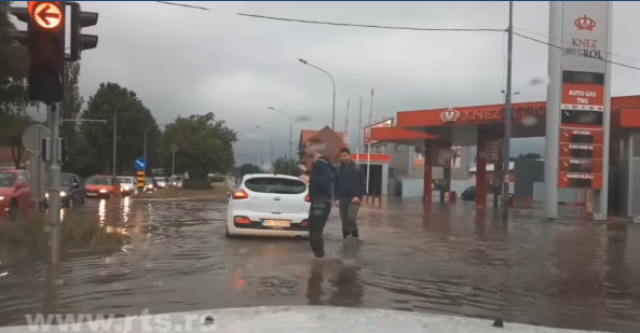 Beogradske ulice pod vodom FOTO/VIDEO