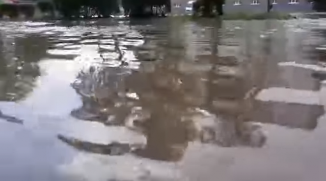 Obilna kiša u Èaèku, potop na ulicama VIDEO