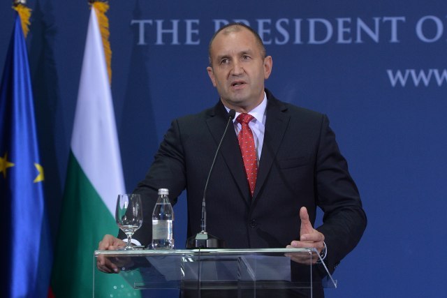 Bulgarian president says his country backs Serbia's EU bid