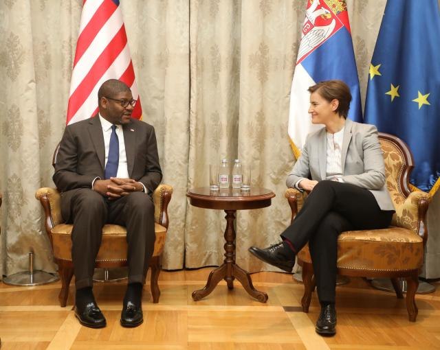Serbian PM receives Liberia's FM