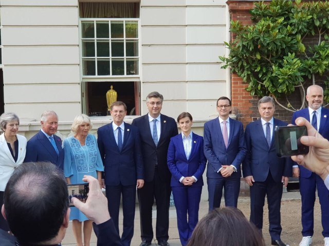 Brnabic attends reception hosted by Prince Charles in London
