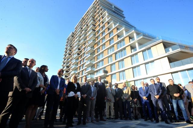 First Belgrade Waterfront residential building opened