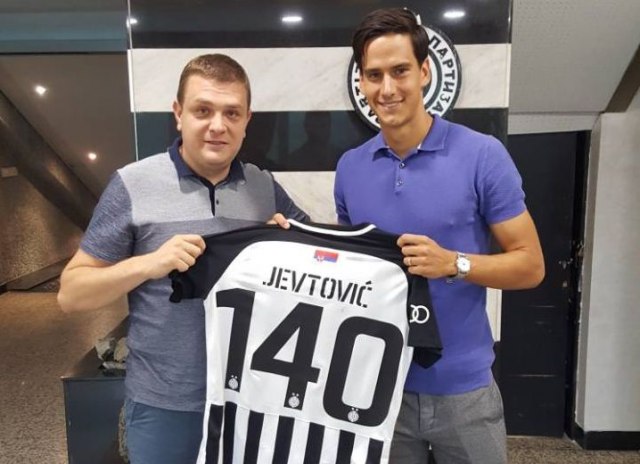 Partizan prodao Jevtovića, profitirao desetostruko na vezisti