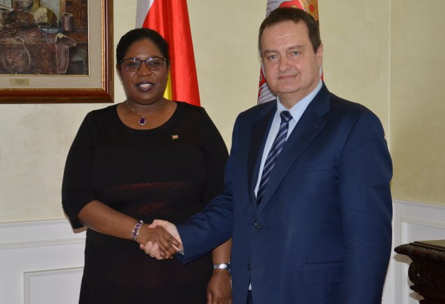 Suriname's foreign minister visiting Serbia