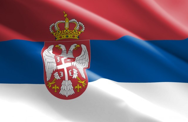 The Serbian flag (freeimages.com)