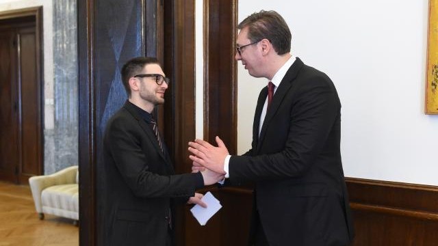 Vucic in new meeting with Soros - PoliticsEnglish - on B92.net